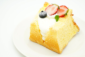 シフォンケーキ　スイーツ