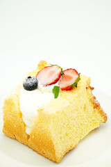 シフォンケーキ　スイーツ