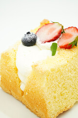 シフォンケーキ　スイーツ