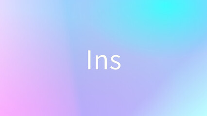 Ins key のグラデーション背景イラスト