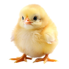 Fototapeta premium baby chicken isolated on white