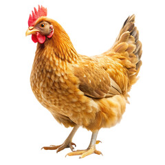 Fototapeta premium chicken isolated on white