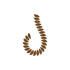 Rope Design Drawing Logo Illustration