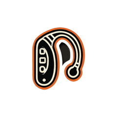 Hearing Aid icon vector symbol design illustration