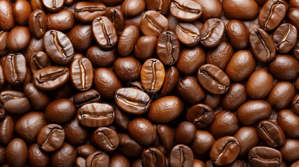 Fototapeta premium Coffee beans background. 