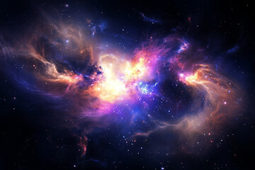 Obraz premium plane in space