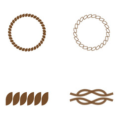 Rope Design Drawing Logo Illustration