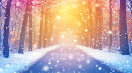 Naklejka premium abstract background with bokeh