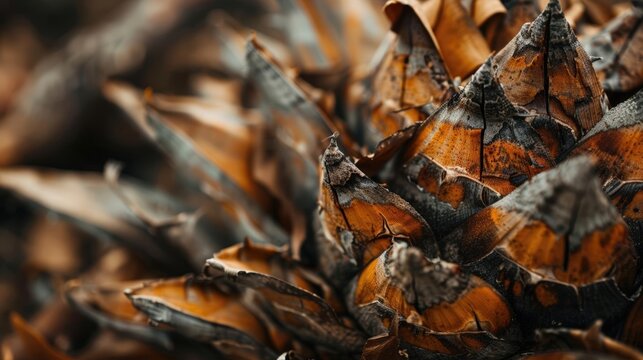 Close-up RAW Style of Traditional Mexican agave pina roasting, tequila production