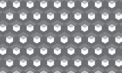  Seamless 3d isometric cube pattern background texture wallpaper