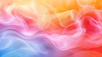 Obraz premium Abstract Patterns of Vibrant Fabric Textures on a Light,, Defocused, Colorful Background for Fashion