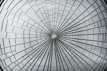 Obraz premium A close-up view of a cracked glass surface