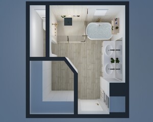 Interior Design with Realistic Render