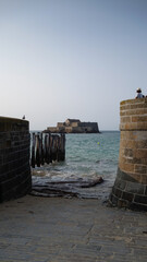 Le fort national à Saint Malo