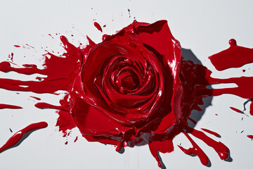 red rose background