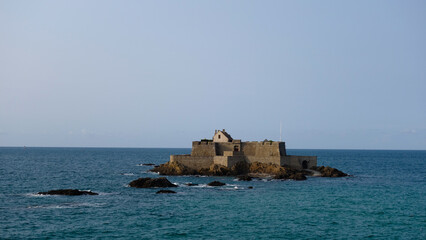 Le fort national à Saint Malo