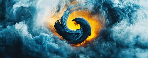 Dynamic splash of ink forming a logo, symbolizing creativity and bold branding statements