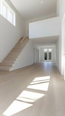 Modern Minimalist Interior Illustration