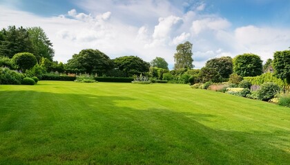 Fototapeta premium English garden in spring