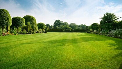 Fototapeta premium English garden in spring