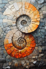 Fototapeta premium Art that follows the golden ratio