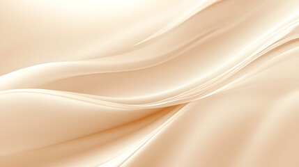 Obraz premium Abstract Beige Waves Flowing Seamlessly