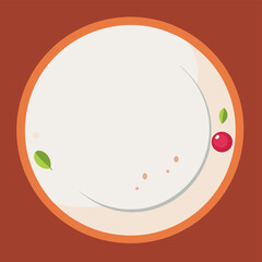 plates and cutlery vectors