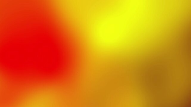 abstract animated background with attractive red and yellow colors