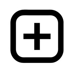 Obraz premium add icon design