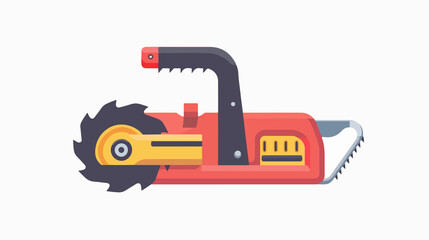 Fototapeta premium Construction Saw Icon for Professional Design Projects