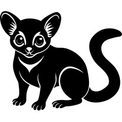black and white cat
