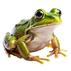 Obraz premium Frog isolated on transparent background