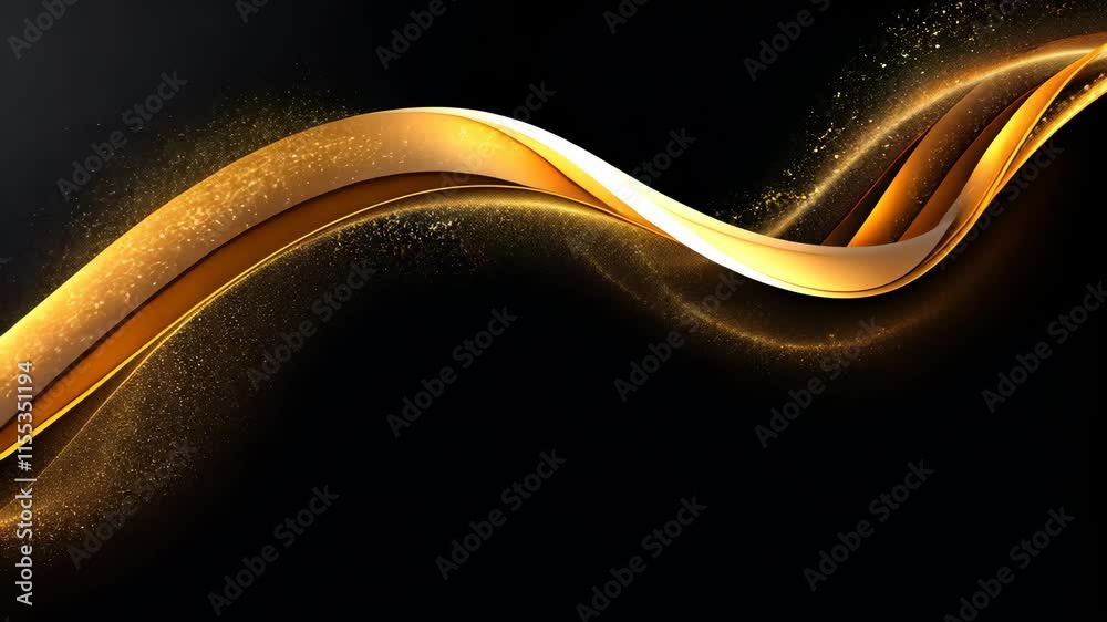 Poster Upscale abstract video perfect for stylish and sophisticated visual projects