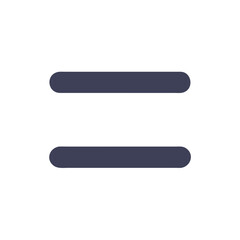 Obraz premium equal icon design