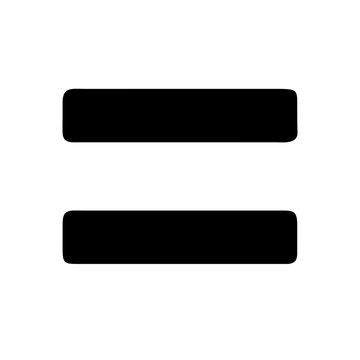 equal icon design