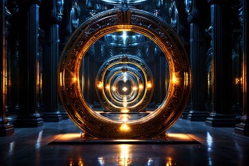 80 mirror infinity portal chamber