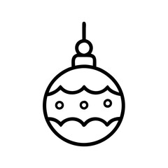 Christmas decoration icon design