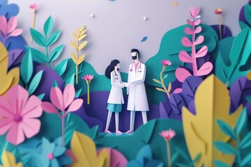 Composition for International nurse and doctor day