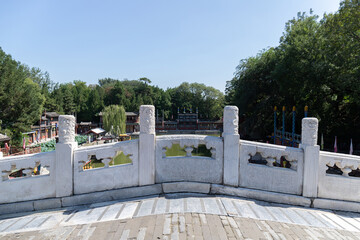 Long Bridge beside Suzhou Street, Summer Palace, Beijing, China