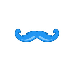 Obraz premium mustache movember vector icon