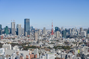Fototapeta premium 東京の都市風景