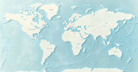 Obraz premium grunge world map