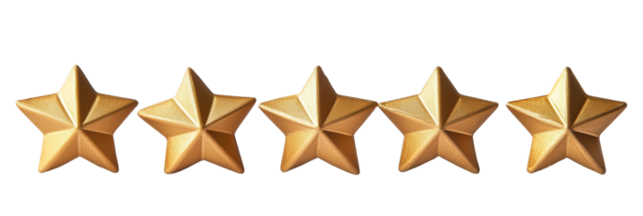 Golden Star Ratings for Product Reviews