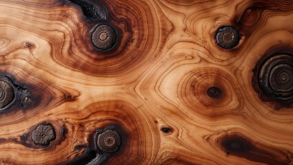 Organic Woodgrain Pattern: Discover the elegance of natural woodgrain textures featuring intricate growth rings and knots, perfect for rustic decor, natural designs, or creative backdrop
