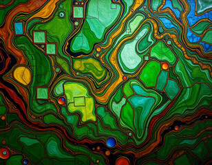 Marble .  Pattern for covers, for printing on wall decorations, leaflets.