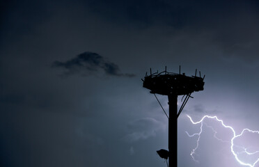 Gewitter in der Nacht
