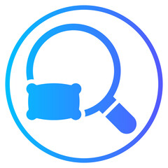 pillow gradient icon