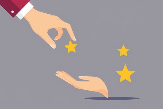 Handing Over Stars: A Helping Hand Extends Support 