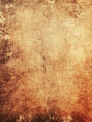 Obraz premium Vintage Grunge Textured Paper with Rustic Brown Tones and Weathered Surface : Generative AI