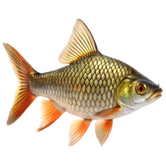 Barb fish isolated on transparent background